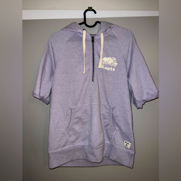 Roots Short Sleeve Hoodie | Women’s M - Picture 1 of 3